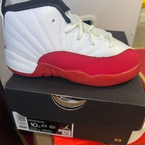 Jordan Kids Sneakers - White and Red